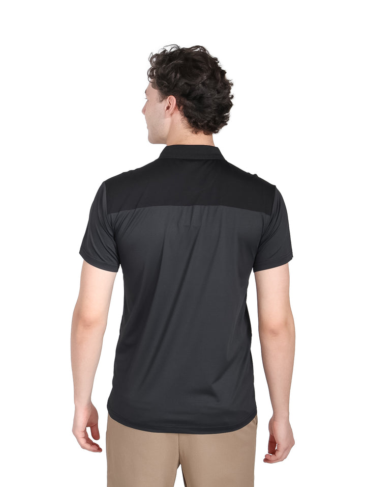 Playera Polo ATOK Negro para Hombre