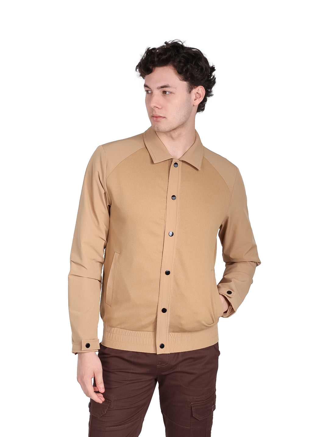Chamarra ATOK Color Khaki para Hombre