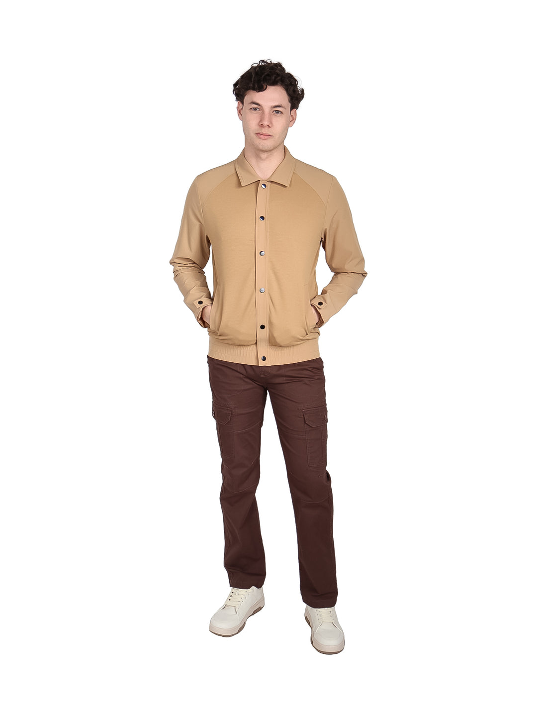 Chamarra ATOK Color Khaki para Hombre