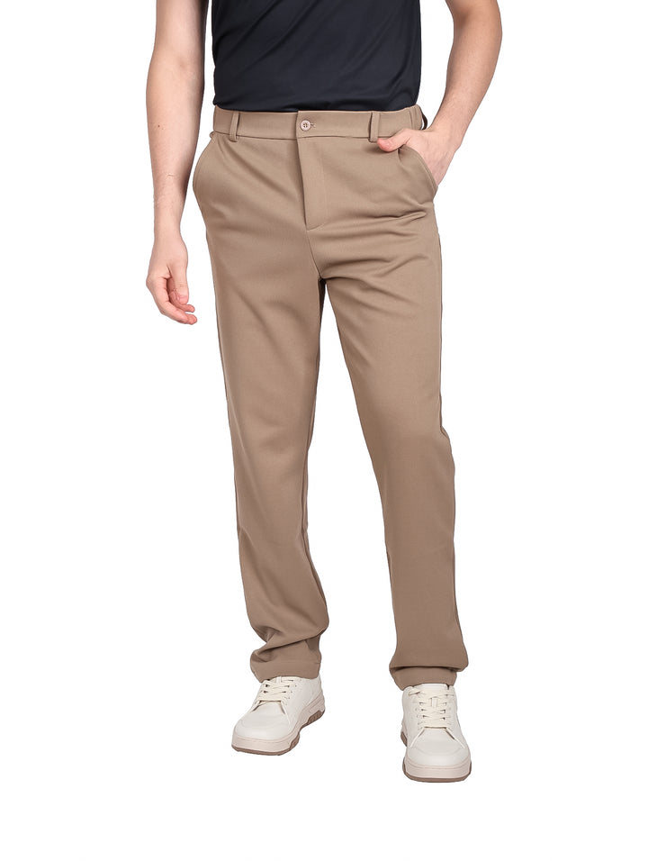 Pantalón ATOK Texturizado Color Dark Coffee para Hombre