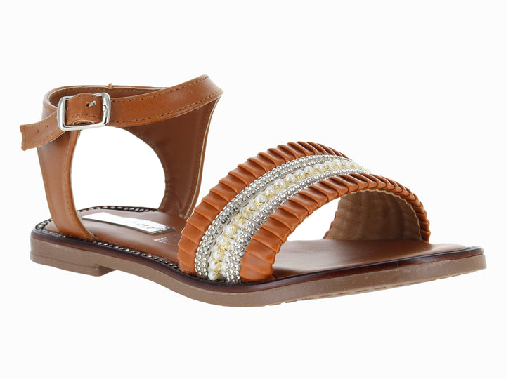 Sandalias Mia Bonita Color Tang para Niña
