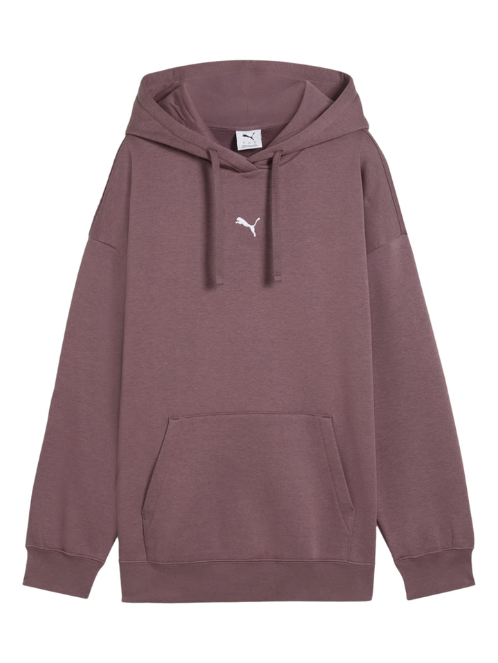 Sudadera PUMA Ess Oversized Hoodie Color Raisin para Mujer