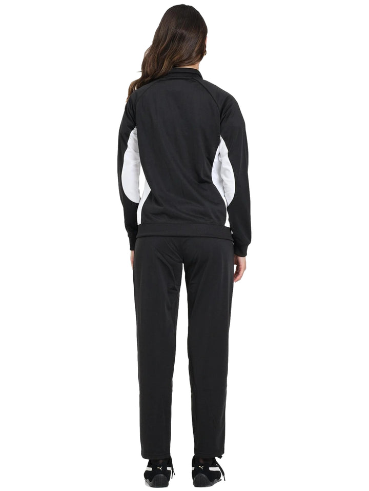 Conjunto Deportivo PUMA Poly Suit Straight Leg Negro para Mujer
