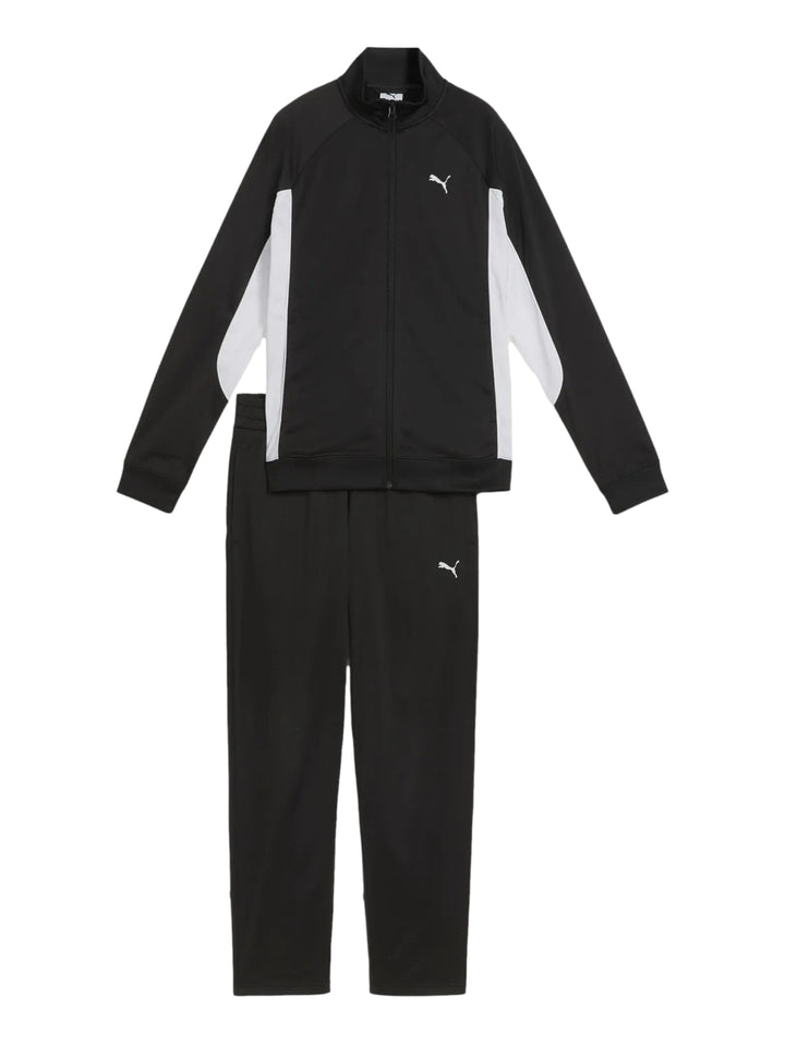 Conjunto Deportivo PUMA Poly Suit Straight Leg Negro para Mujer
