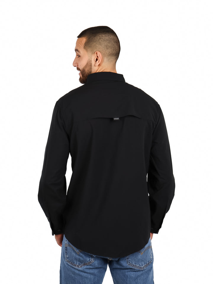 Camisa UNGA Outdoor Negro para Hombre