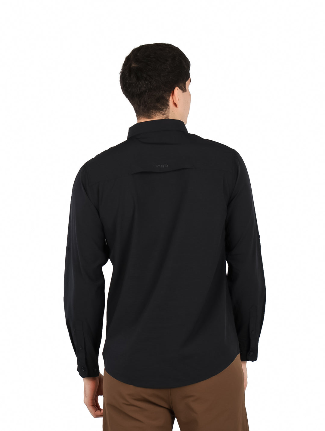 Camisa UNGA Outdoor Manga Larga Negro para Hombre