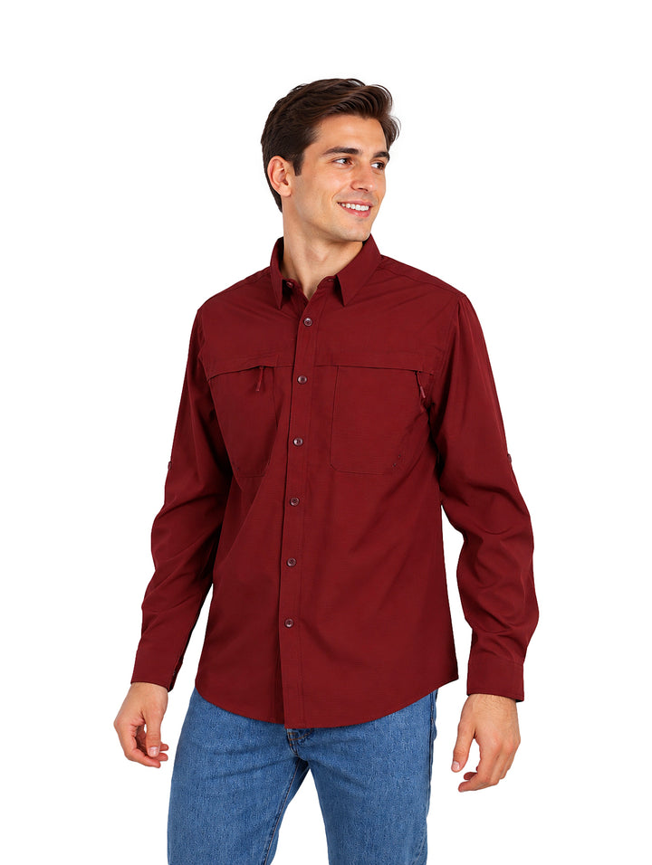 CAMISA UNGA COLOR UVA GRAPE PARA CABALLERO