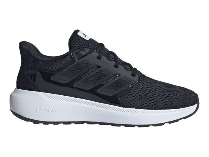 Tenis deportivos Adidas Ultimashow 2.0 color negro con suela blanca.