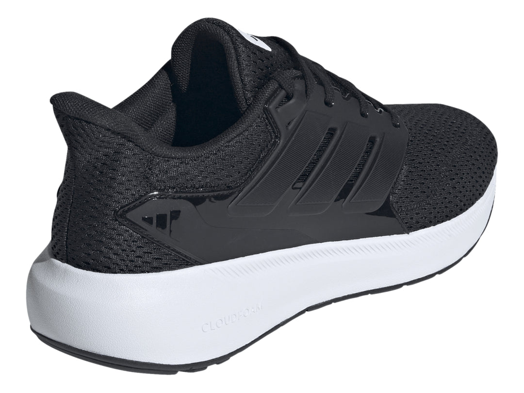 Tenis deportivos Adidas Ultimashow 2.0 color negro con suela blanca.