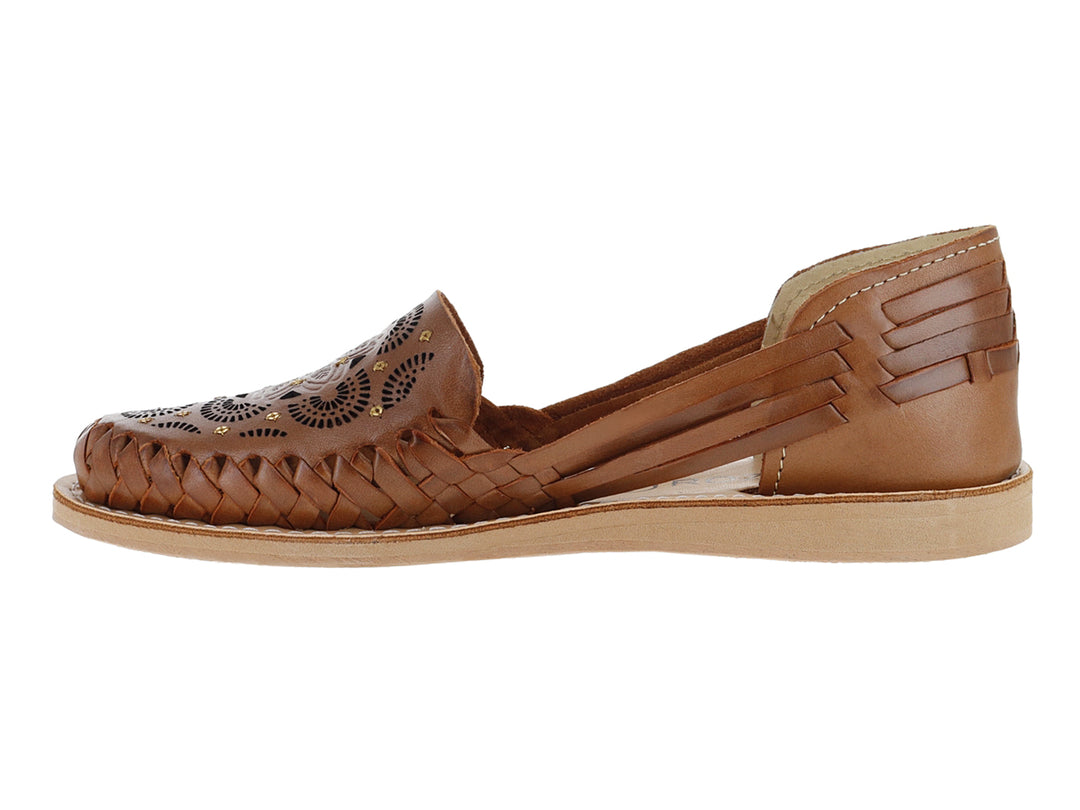 Sandalias Huaraches Roze Color Nuez para Mujer
