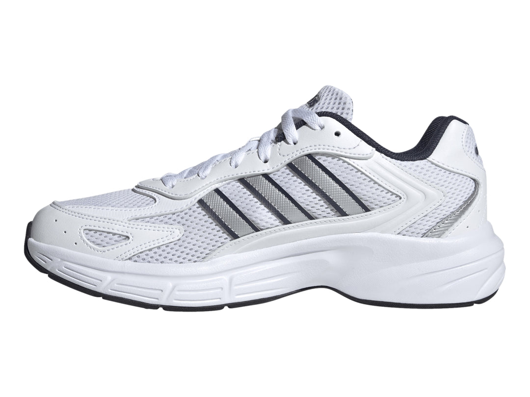 Tenis deportivos Adidas Eclyptix 2000 en color blanco con detalles en gris y suela Cloudfoam.