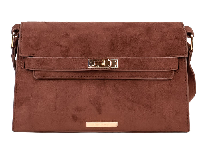 Bolsa de Hombro Felianna Color Café para Mujer