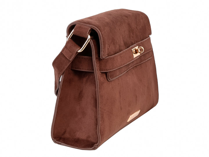 Bolsa de Hombro Felianna Color Café para Mujer