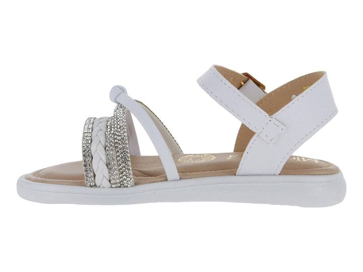 Sandalias Miroslava Blancas para Niña