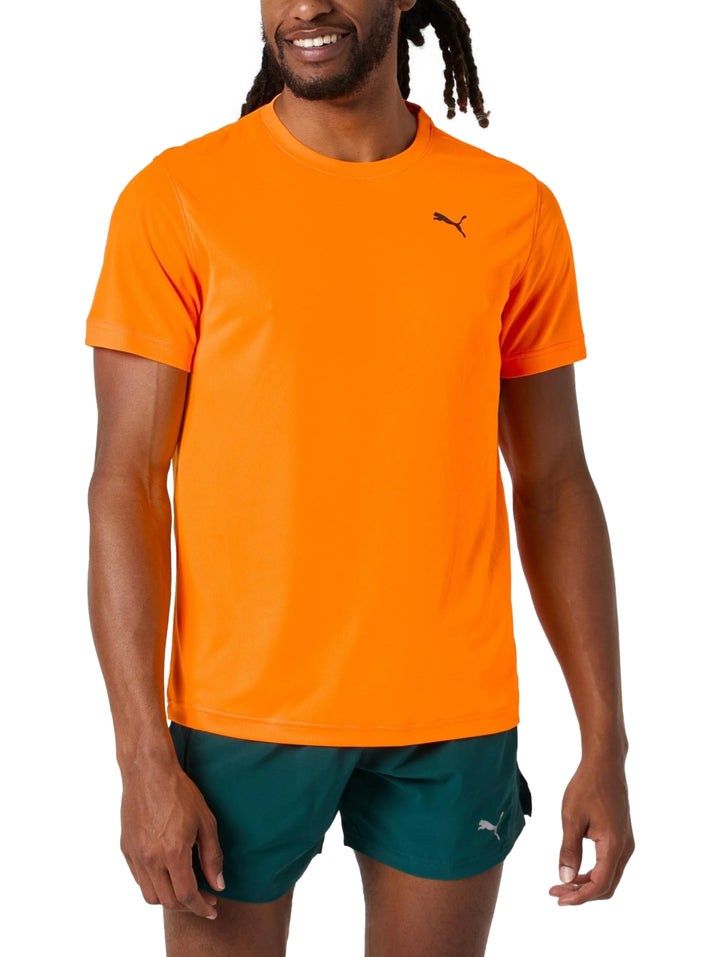 Playera Puma Running Faster Heat Fire Naranja para Hombre