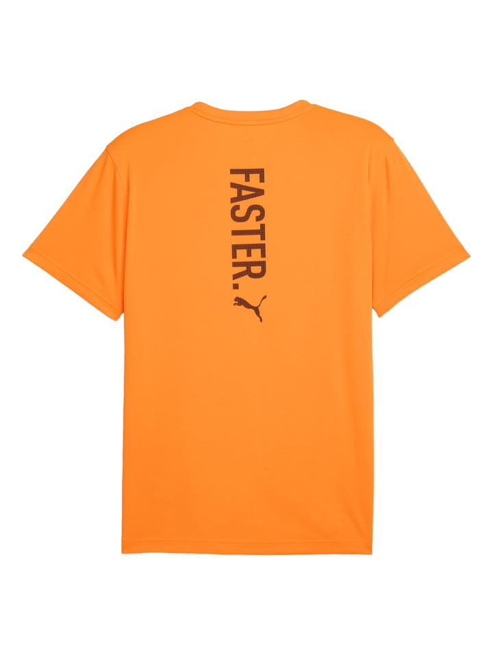 Playera Puma Running Faster Heat Fire Naranja para Hombre