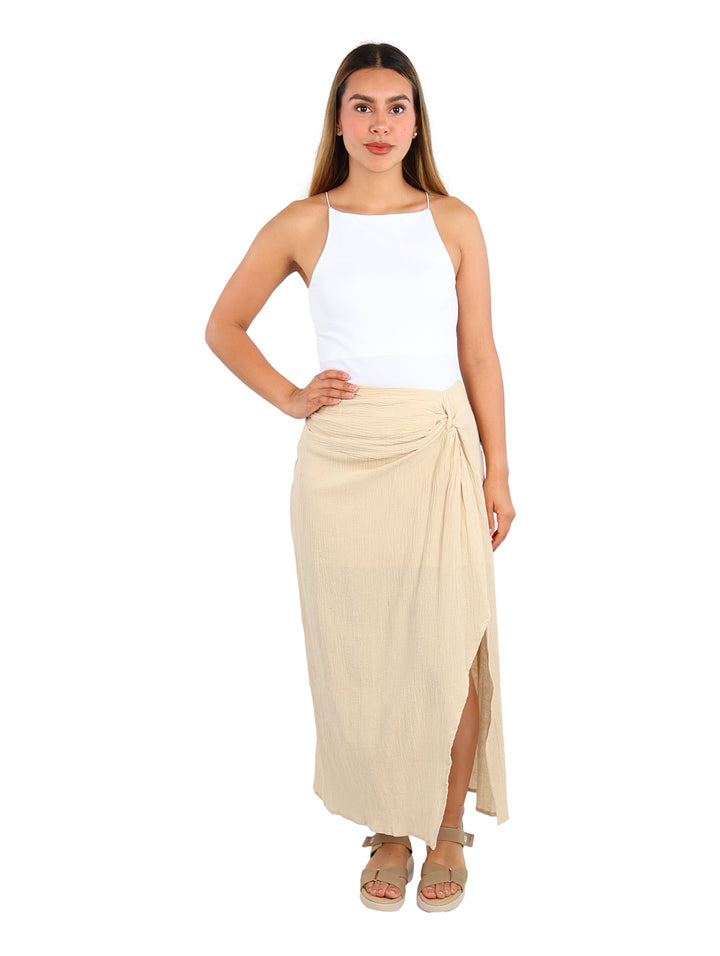 Crop Top ATOK Blanco para Mujer