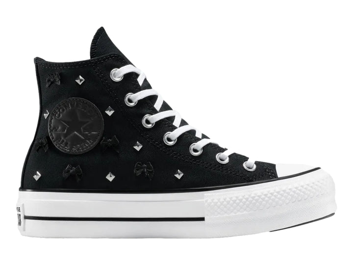 Tenis Converse CTAS Lift Platform Negro para Mujer