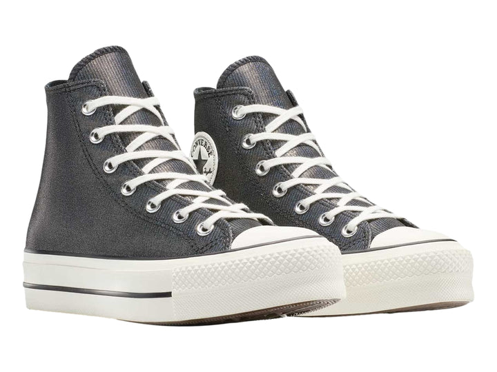 Tenis Converse CTAS Lift Platform Sparkle Negro para Mujer