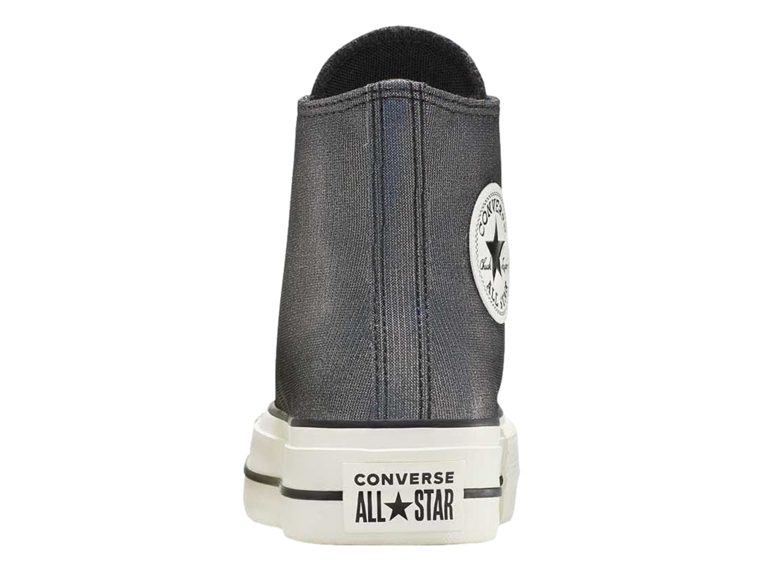 Tenis Converse CTAS Lift Platform Sparkle Negro para Mujer