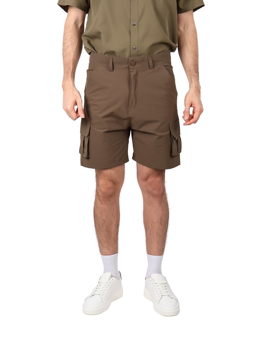 Bermudas UNGA Color Coffee para Hombre