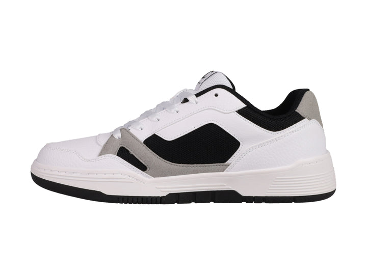Tenis Champion Heritage Lore Skate color blanco con detalles en negro y gris.