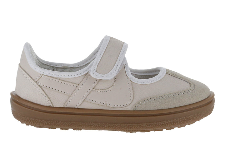 Tenis Panam Color Marfil Ostión para Niña