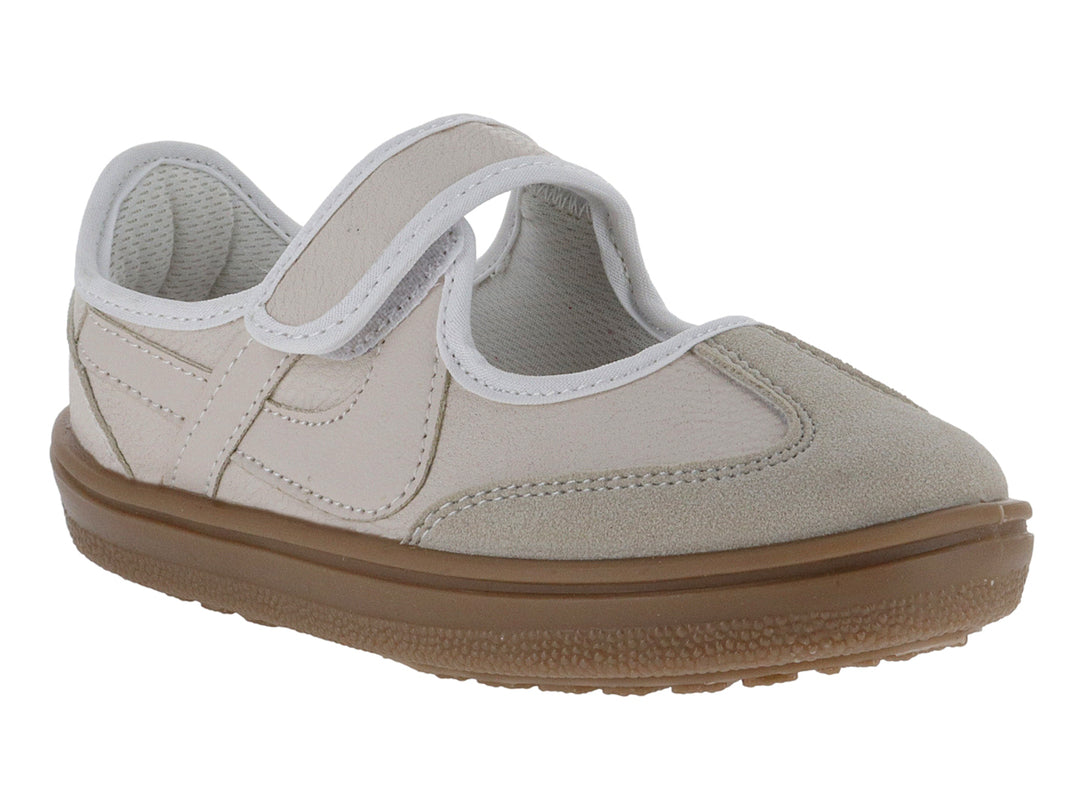Tenis Panam Color Marfil Ostión para Niña