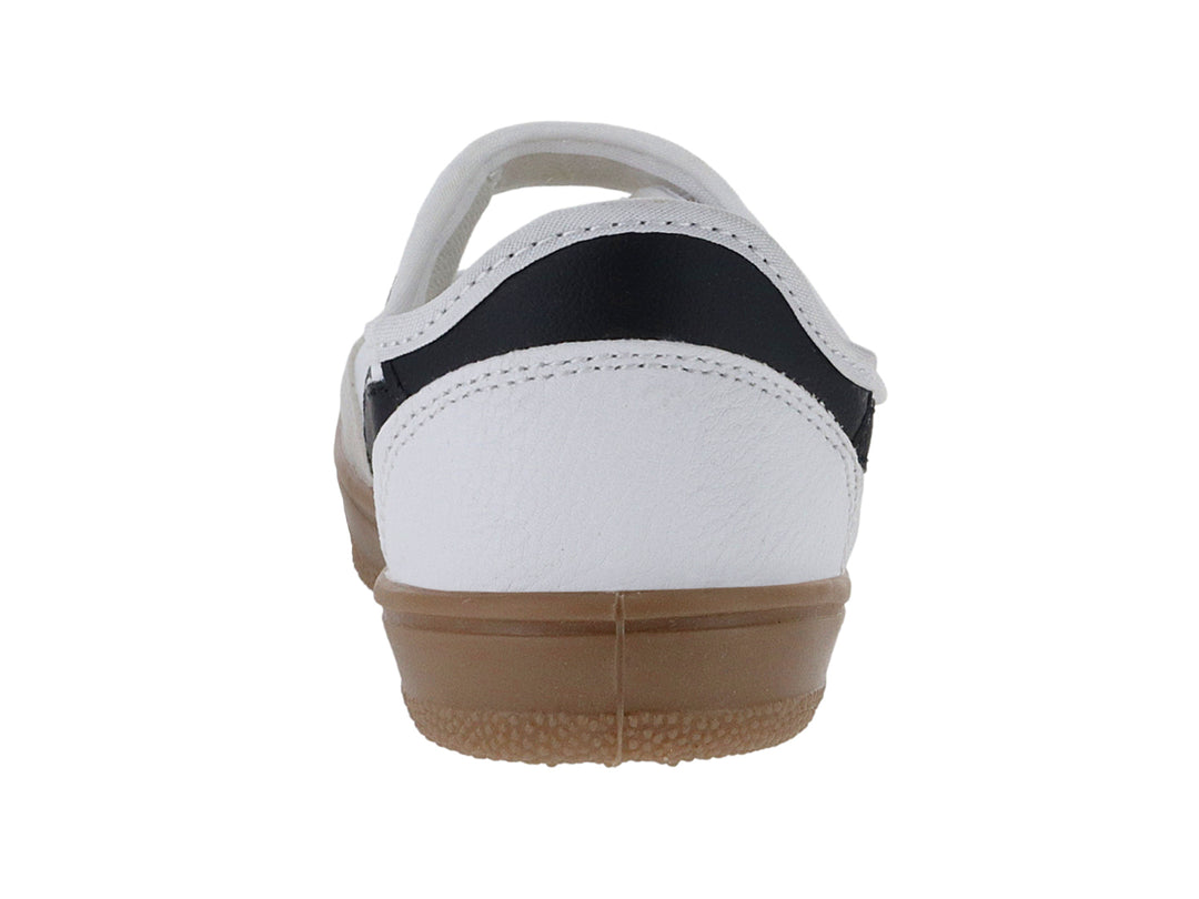 Tenis Panam Blanco y Negro para Niña