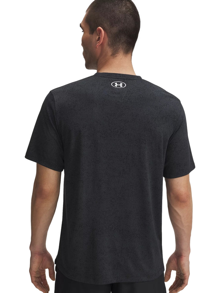 Playera Under Armour Tech Tee Pixelate Negro para Hombre