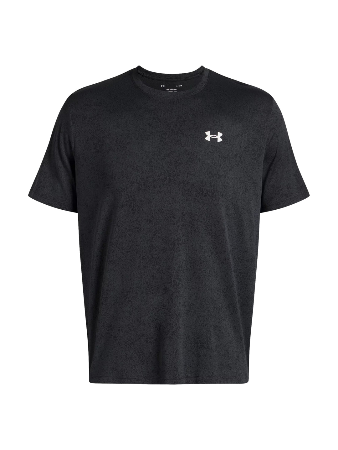 Playera Under Armour Tech Tee Pixelate Negro para Hombre