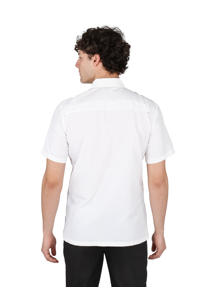 Camisa Eddie Bauer Rainier Ripstop Blanco para Hombre