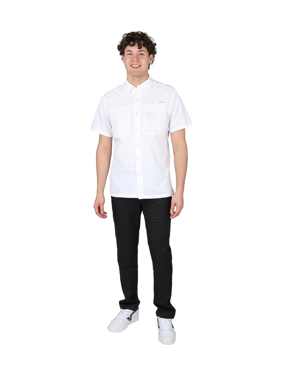 Camisa Eddie Bauer Rainier Ripstop Blanco para Hombre