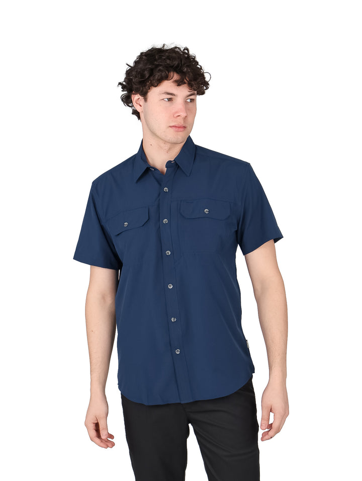 Camisa Eddie Bauer Atlas Exploration Indigo para Hombre