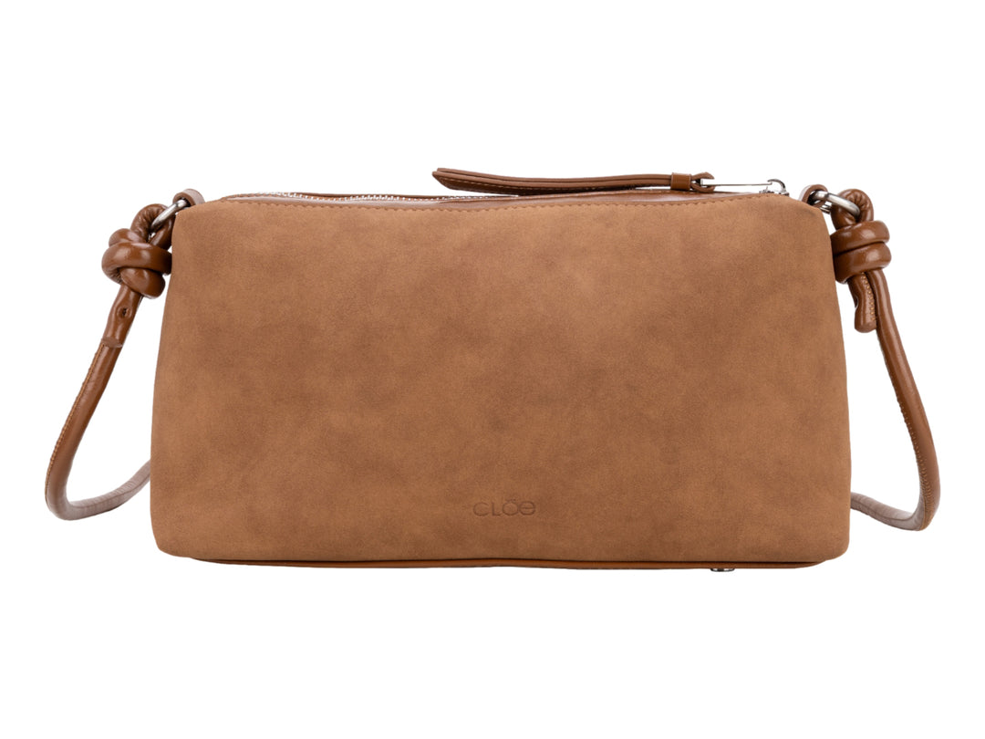 Bolsa Cloe Camel para Mujer