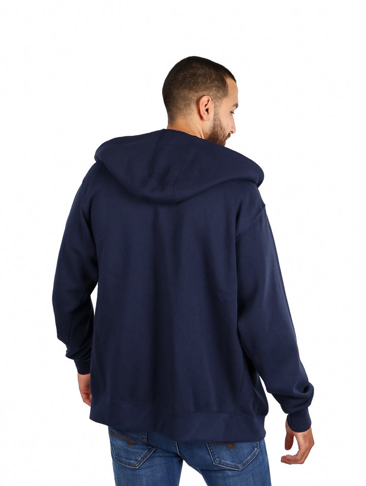Sudadera Vertical Eagle Navy con Gorro para Hombre