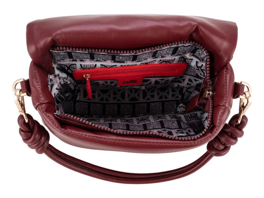 Bolsa Cloe Tinto para Mujer