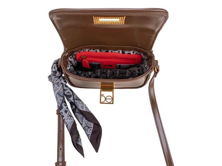 Bolsa Cloe Café para Mujer
