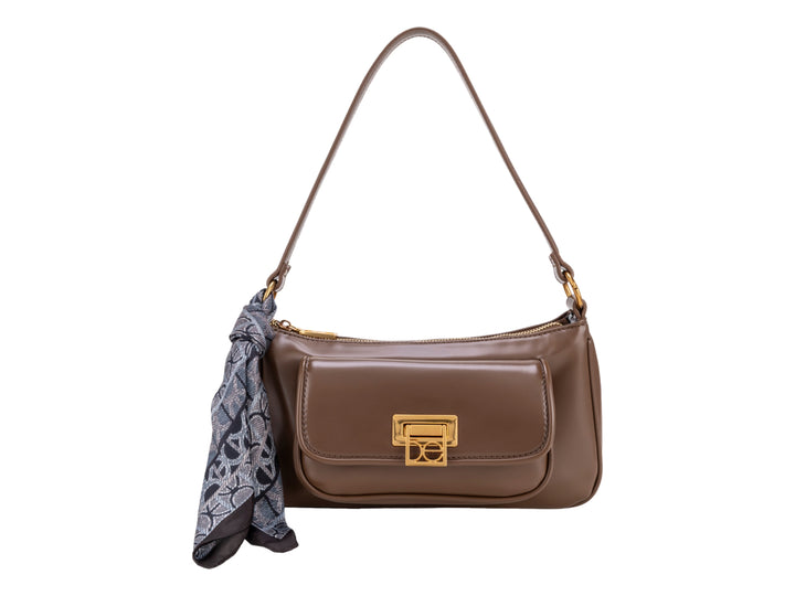 Bolsa de Hombro Cloe Café para Mujer