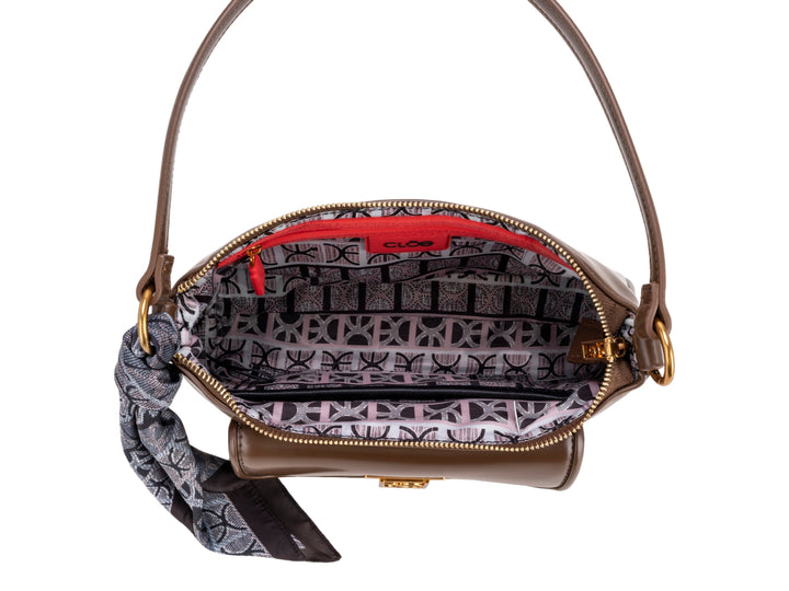 Bolsa de Hombro Cloe Café para Mujer