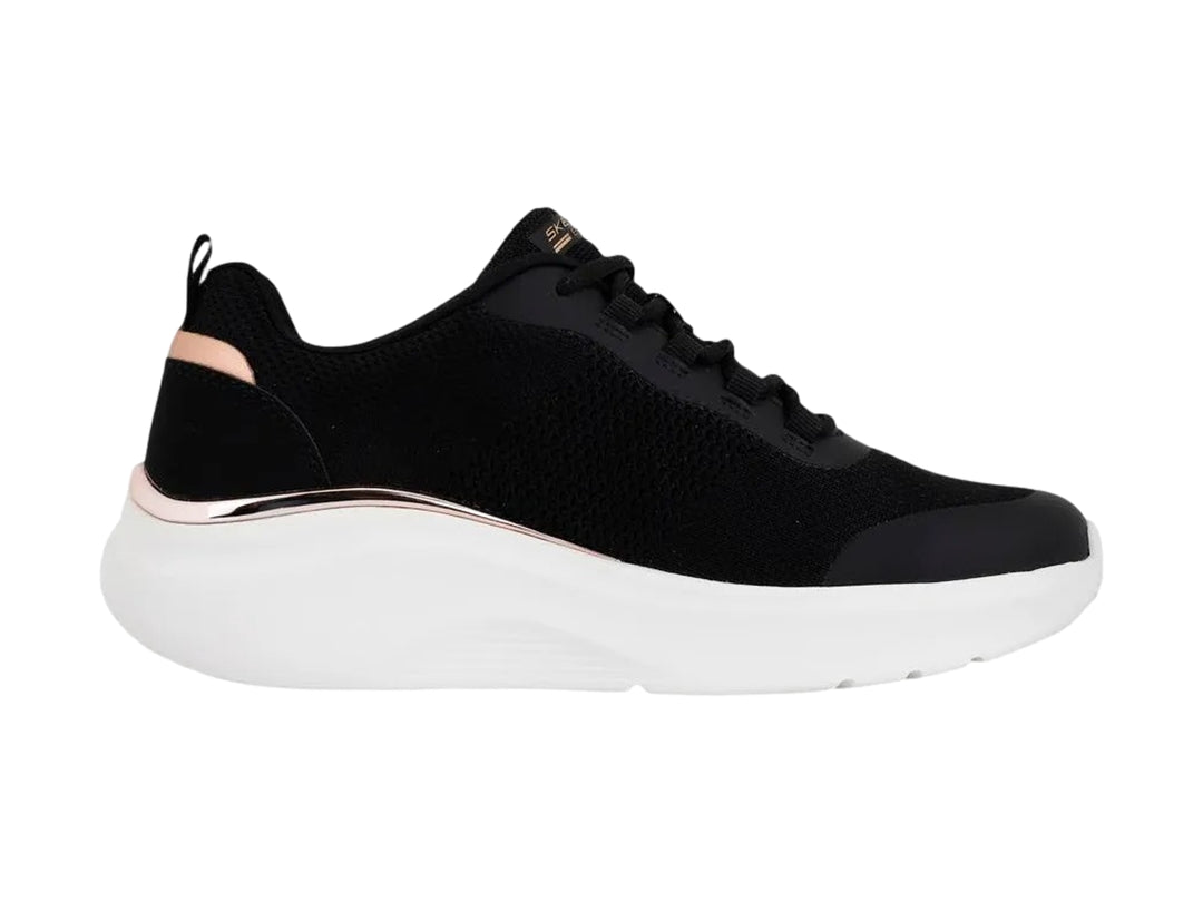 Tenis Skechers BOBS Sport Negro para Mujer