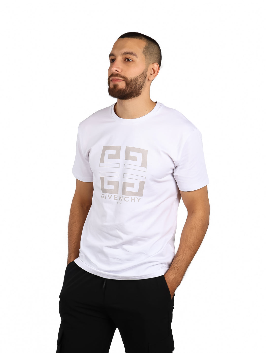 Playera Givenchy Blanca para Hombre