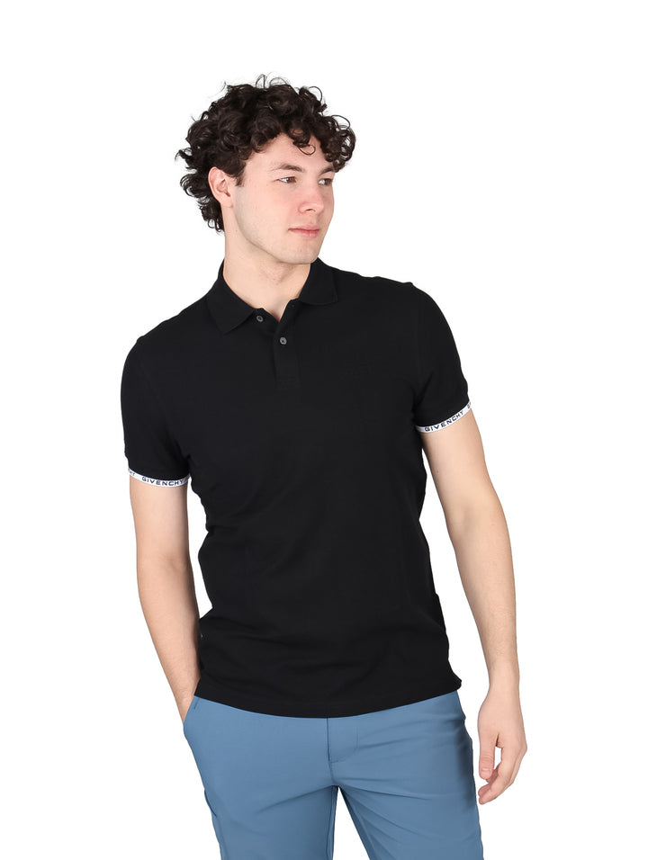 Playera Polo Givenchy Negro para Hombre