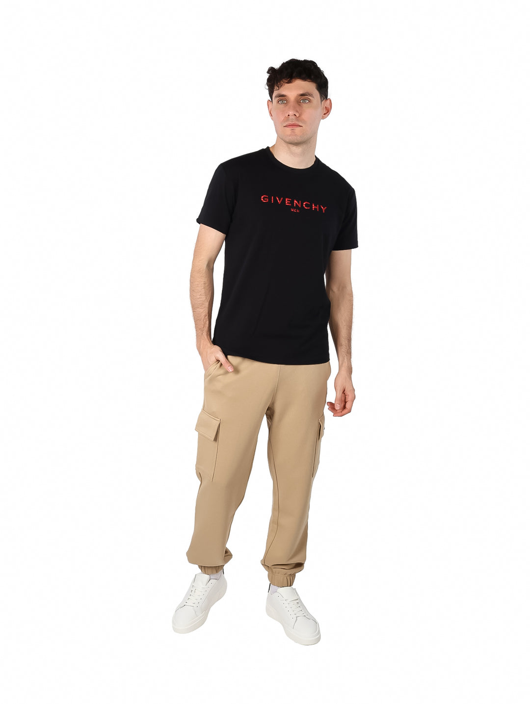 Playera Givenchy Casual Negro para Hombre