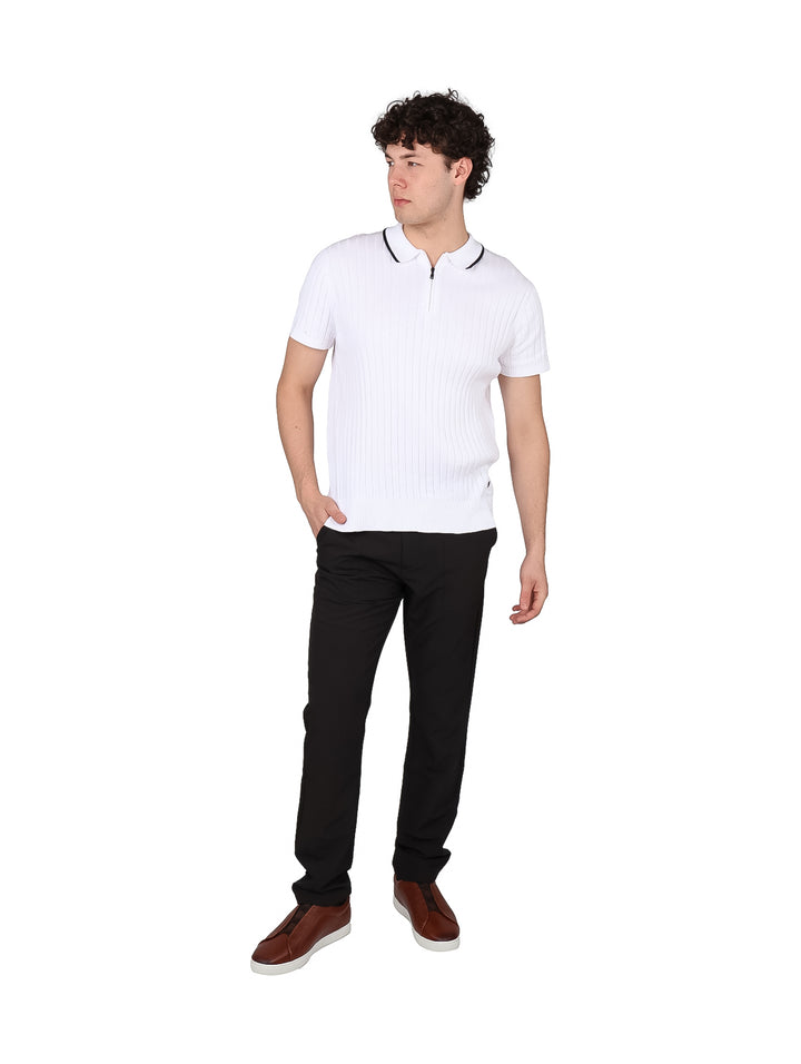 Playera Polo Givenchy Blanca Tejida para Hombre