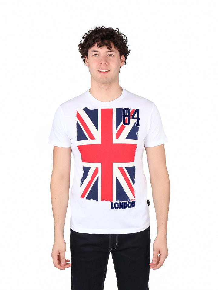 Playera Furor Blanca Estampada para Hombre