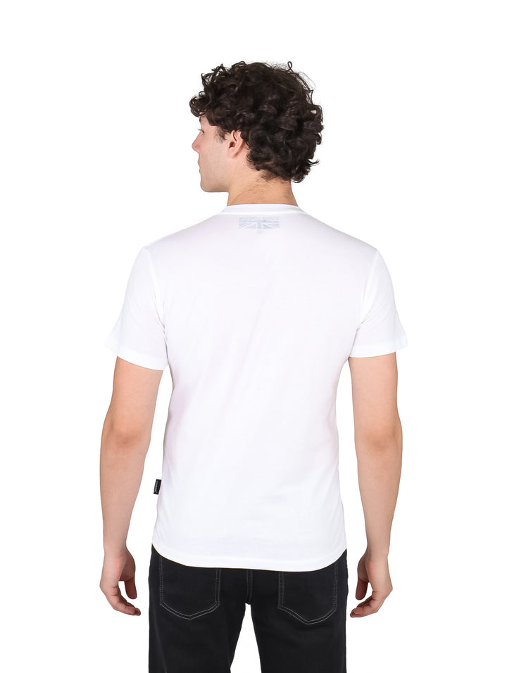 Playera Furor Blanca Estampada para Hombre
