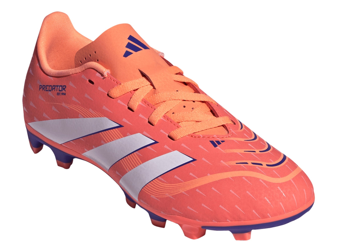 Tenis Adidas Predator Club Naranja para Niño