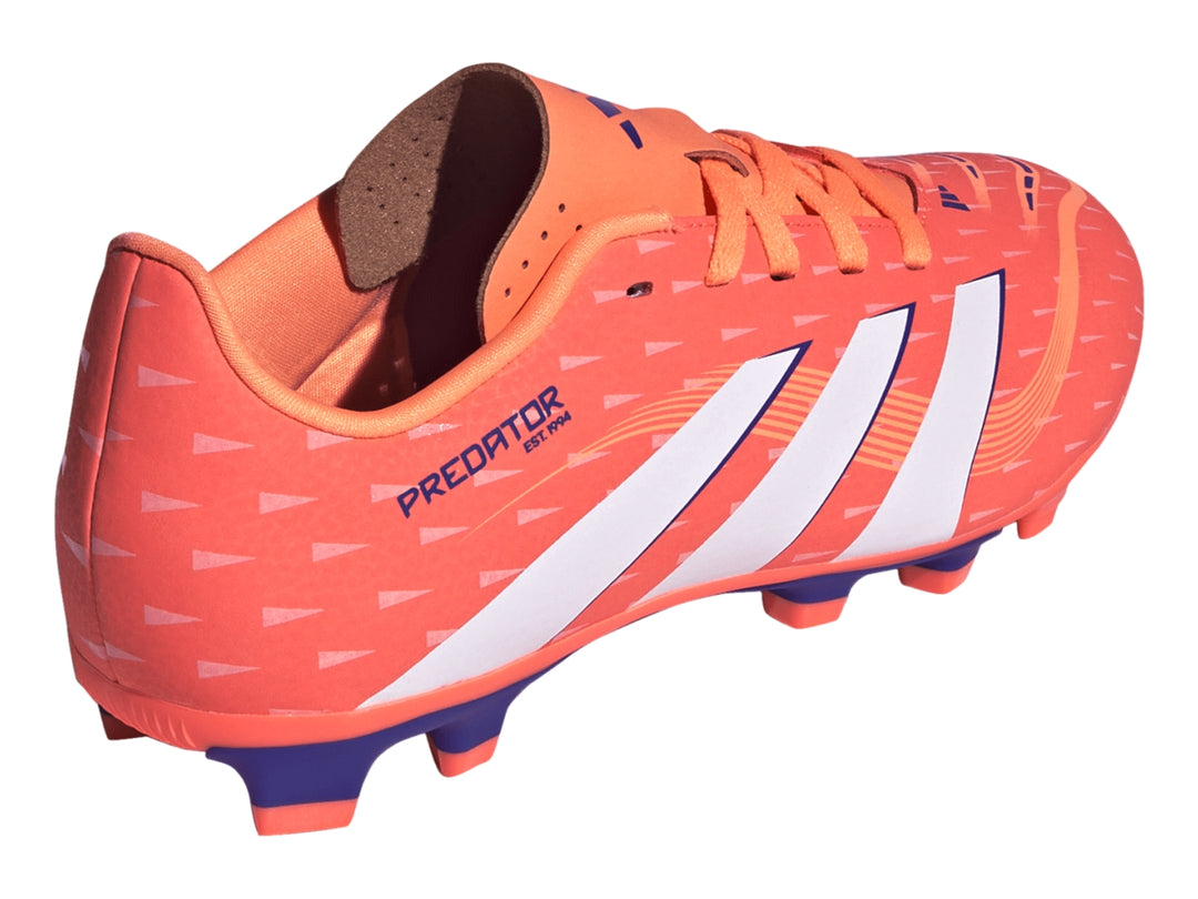 Tenis Adidas Predator Club Naranja para Niño
