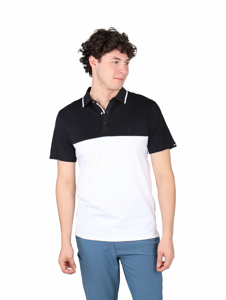 Playera Polo DKNY Negro para Hombre